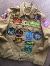 Load image into Gallery viewer, Your Personal Patch Collection/Selection Cut-Off Denim Battle Jacket Vest inc. Bespoke Back Patch
