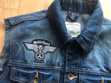 Load image into Gallery viewer, Stranger Things 4 Eddie Munson Denim Vest Jacket Dio Motörhead Iron Maiden Megadeth
