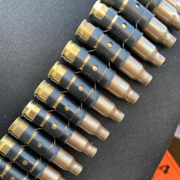 Bullet Belt: Genuine Metal Brass 5.56 Calibre