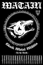 Load image into Gallery viewer, Black Metal Battle Jacket: Back Patches Presentation Cut-Off Denim Vest Darkthrone Bathory Mayhem Emperor
