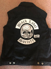 Load image into Gallery viewer, Black Label Society Doom Crew Rocker Patch Set Battle Jacket Cut-Off Denim BLS GIFD

