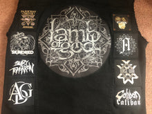 Load image into Gallery viewer, Your Personal Patch Collection/Selection Cut-Off Denim Battle Jacket Vest Heavy Metal
