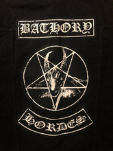 Load image into Gallery viewer, Black Metal Battle Jacket Cut-Off Denim Vest Bathory Hordes Rocker +10 Marduk Mayhem Emperor
