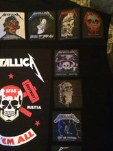 Load image into Gallery viewer, Metallica Fully Loaded Patch Vest Denim Cut-Off Thrash Metal Battle Jacket
