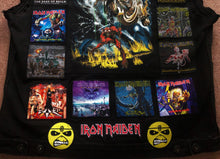 Load image into Gallery viewer, Fully Laden Iron Maiden: Trooper Black Ops Edition Patch Denim Cut-Off Battle Jacket
