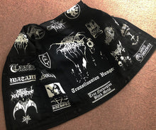 Load image into Gallery viewer, Black Metal Battle Jacket Cut-Off Denim Vest Darkthrone Watain Bathory Satyricon Immortal
