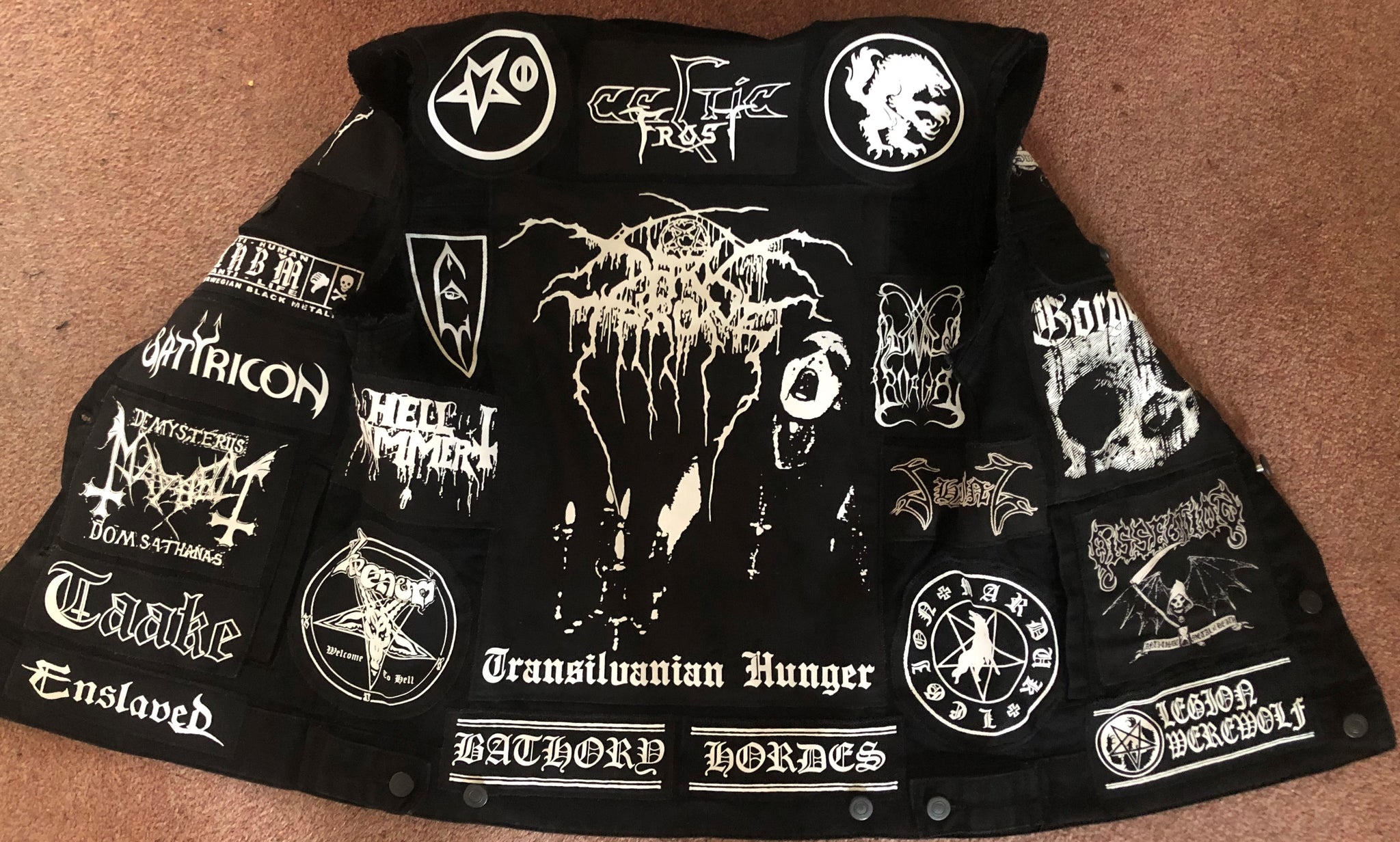 ABSU - LIBER CORDIS CINCTI SERPENTE JERSEY - Mayhem, Immortal, Watain,  Bathory