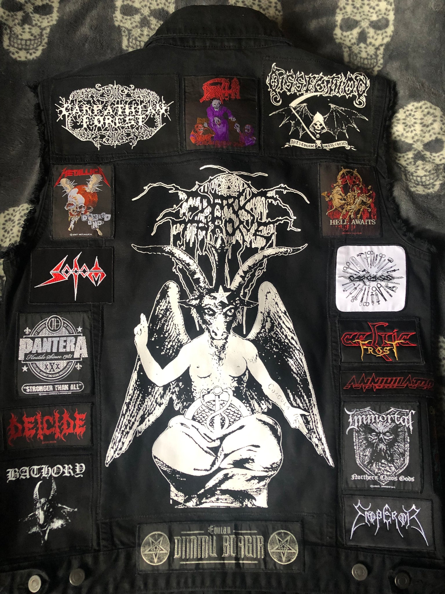 Metal Sleeveless Cut Off Denim Battle Jacket - Kutte Ready for Patches –  Heavy Metal Armor