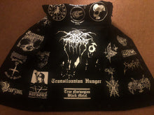 Load image into Gallery viewer, Black Metal Battle Jacket Cut-Off Denim Vest Darkthrone Transilvanian Hunger
