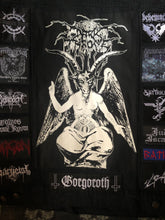 Load image into Gallery viewer, Your Personal Black Metal Patch Collection/Selection Cut-Off Denim Battle Jacket Vest
