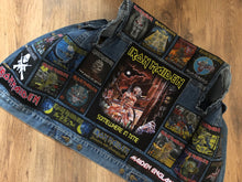 Load image into Gallery viewer, Fully Laden Iron Maiden: Trooper Edition Patch Denim Cut-Off Battle Jacket
