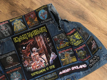 Load image into Gallery viewer, Fully Laden Iron Maiden: Trooper Edition Patch Denim Cut-Off Battle Jacket
