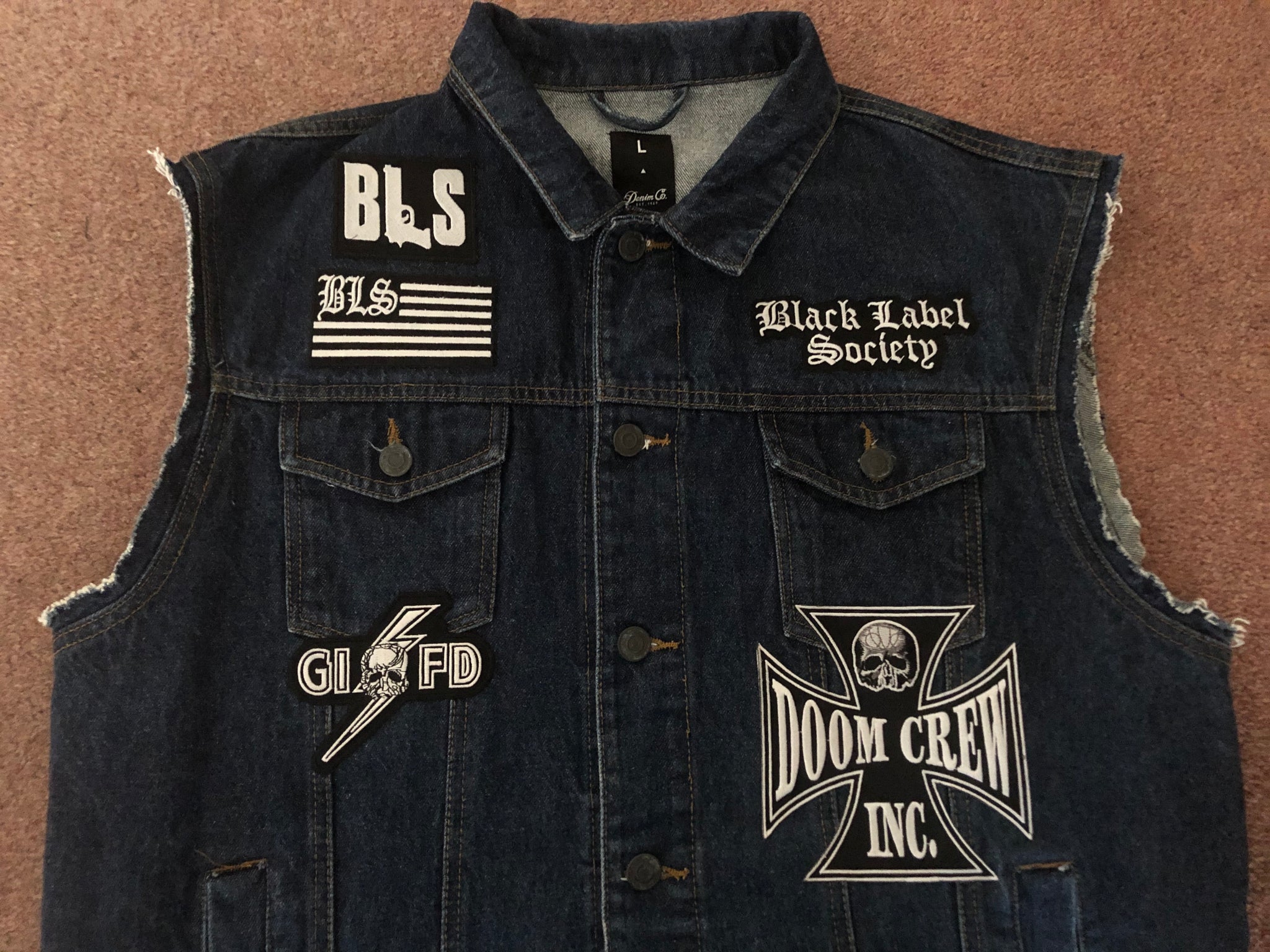 Subculture S06XX BLACK DENIM 眩しく JACKET 46 Subculture S06XX BLACK DENIM 眩しく JACKET 46