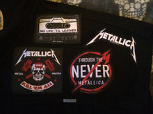 Load image into Gallery viewer, Metallica Fully Loaded Patch Vest Denim Cut-Off Thrash Metal Battle Jacket
