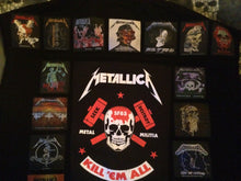 Load image into Gallery viewer, Metallica Fully Loaded Patch Vest Denim Cut-Off Thrash Metal Battle Jacket
