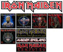 Load image into Gallery viewer, Fully Laden Iron Maiden: Trooper Edition Patch Denim Cut-Off Battle Jacket
