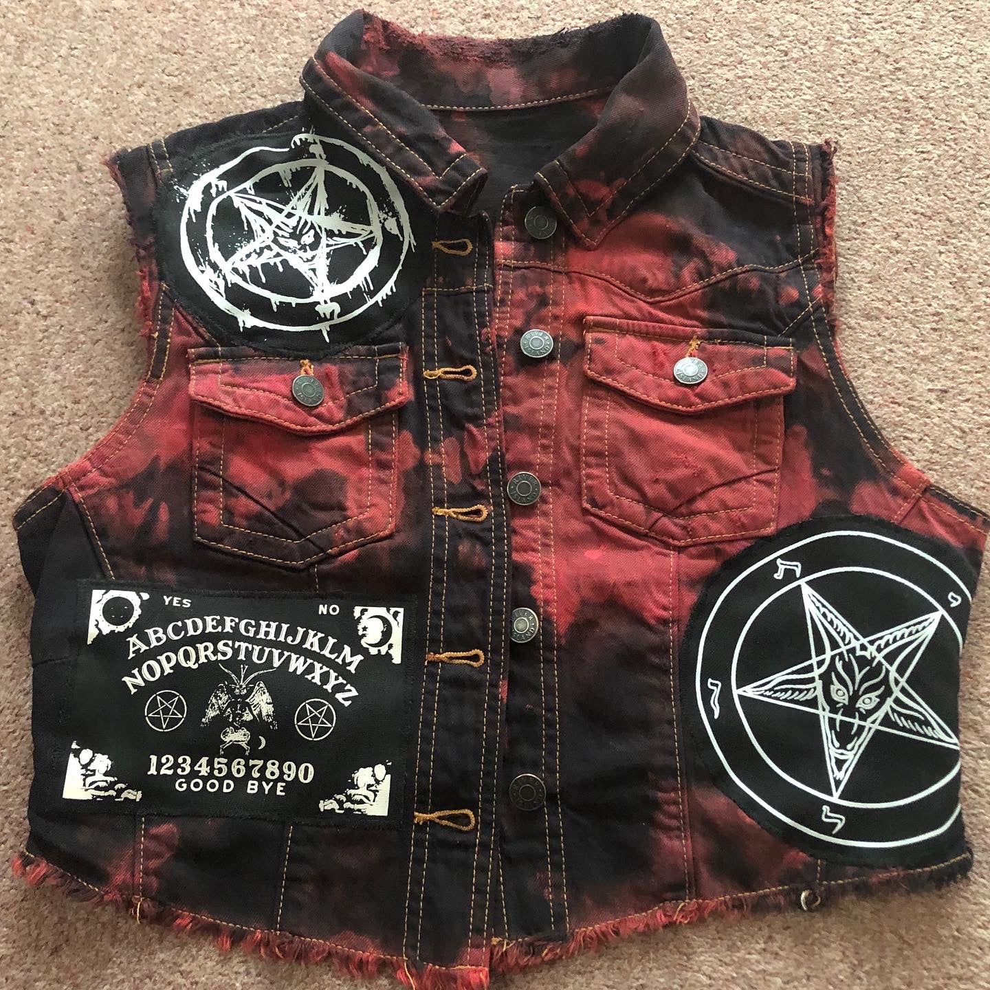 r*n様 neith. stripe cut off jacket Neith, stripe cut-off jacket.