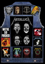 Load image into Gallery viewer, Fully Loaded Metallica: Quarter / Half / Three-Quarters / Full Patch Denim Cut-Off Battle Jacket
