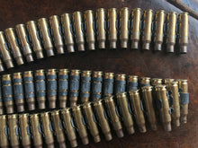 Load image into Gallery viewer, Bullet Belt: Genuine Brass 7.62 Calibre
