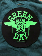 Load image into Gallery viewer, Green Day Green Denim Cut-Off Vest Battle Jacket Dookie American Idiot Nimrod Punk
