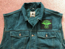 Load image into Gallery viewer, Green Day Green Denim Cut-Off Vest Battle Jacket Dookie American Idiot Nimrod Punk
