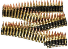 Load image into Gallery viewer, Bullet Belt: Genuine Brass 7.62 Calibre with Heads
